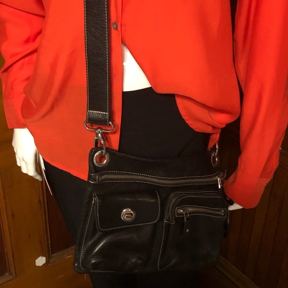 Bright Orange button up blouse - Picture 2 of 6